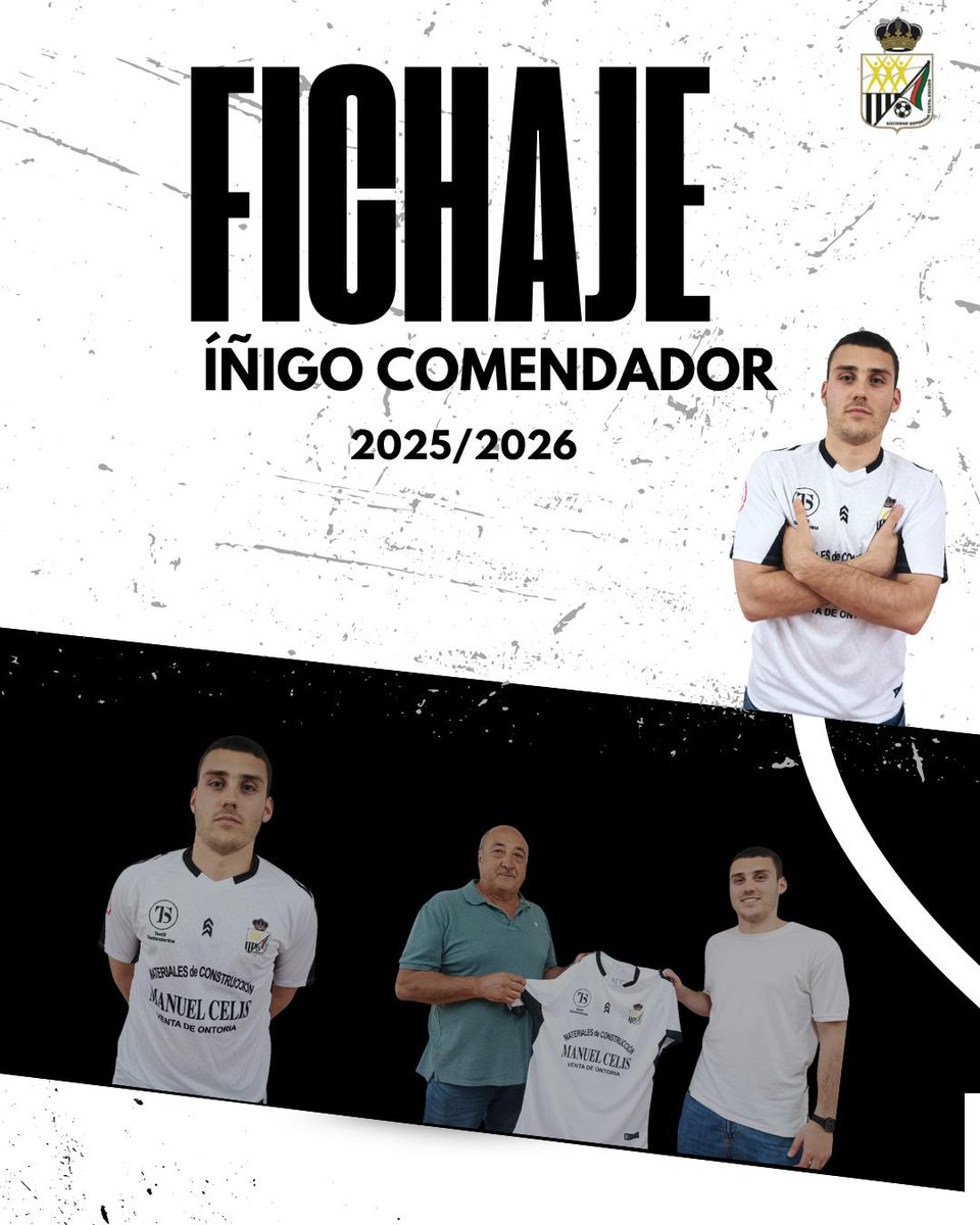 🔛 TEMPORADA 2️⃣5️⃣-2️⃣6️⃣

🏳️𝔽𝕀ℂℍ𝔸𝕁𝔼🏴

🤝 Comen se suma a la familia del Textil Escudo 🙌🏻

➕ℹ️ Más información en nuestra web ⏬⏬⏬

textilescudo.es/Actualidad/Not…

#VamosEscudo🤍🖤