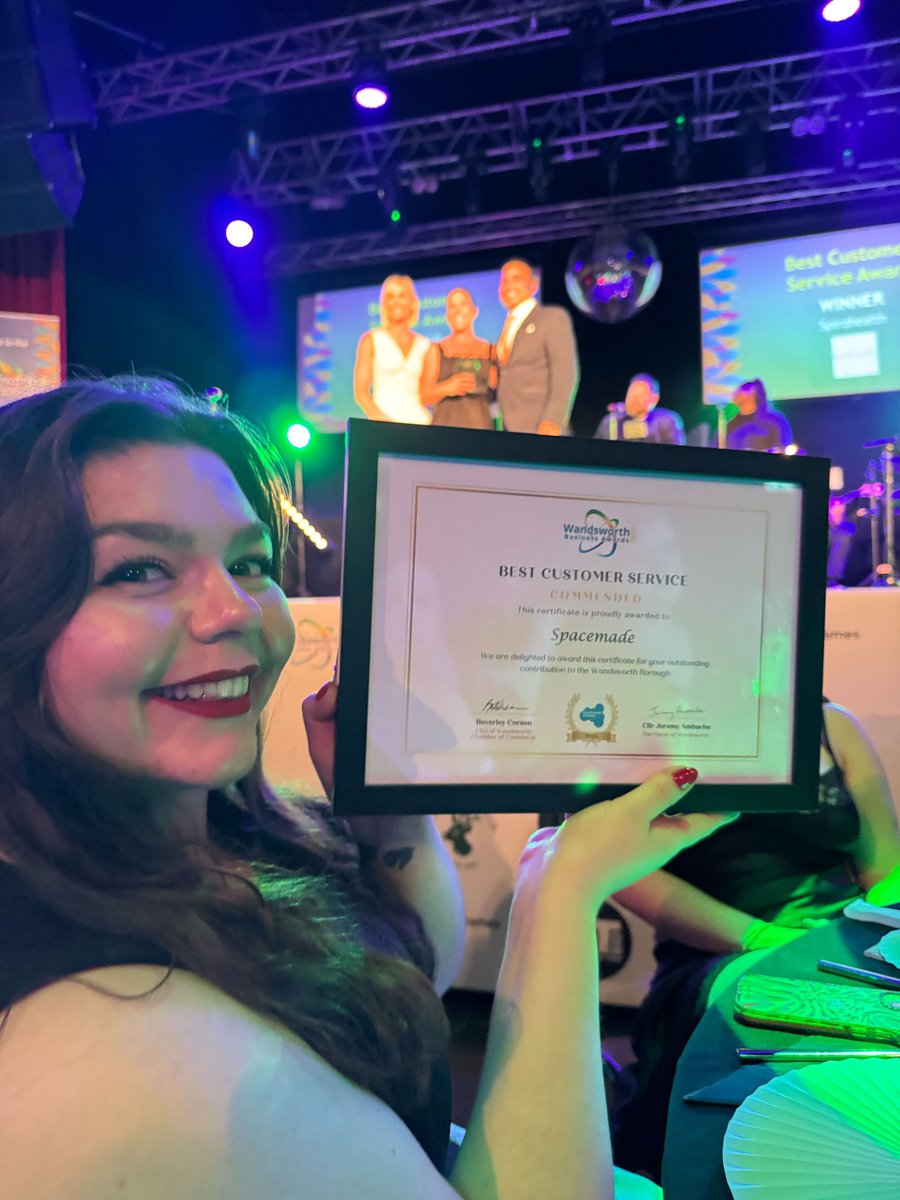 Wandsworth Town BID (@wandsworthtown) on Twitter photo Our friends at <a href="/spacemade_co/">spacemade.co</a> have been commended for Best Customer Service at the Wandsworth Business Awards! We can certainly vouch for The Gatehouse in SW18 as a fantastic place to work, with great perks and great people.
spacemade.co/locations/lond… Our friends at <a href="/spacemade_co/">spacemade.co</a> have been commended for Best Customer Service at the Wandsworth Business Awards! We can certainly vouch for The Gatehouse in SW18 as a fantastic place to work, with great perks and great people.
spacemade.co/locations/lond…