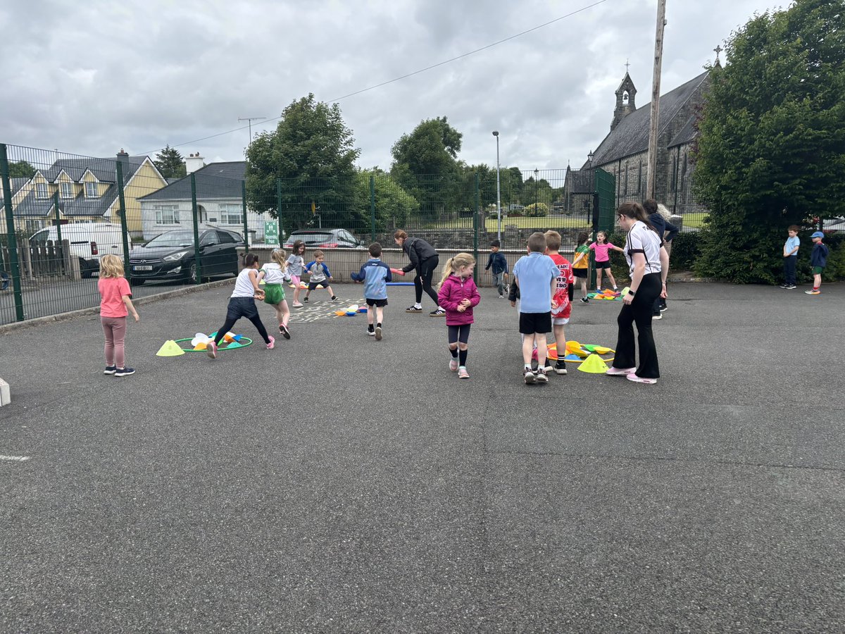Sports Day is in full swing here at St Aiden’s