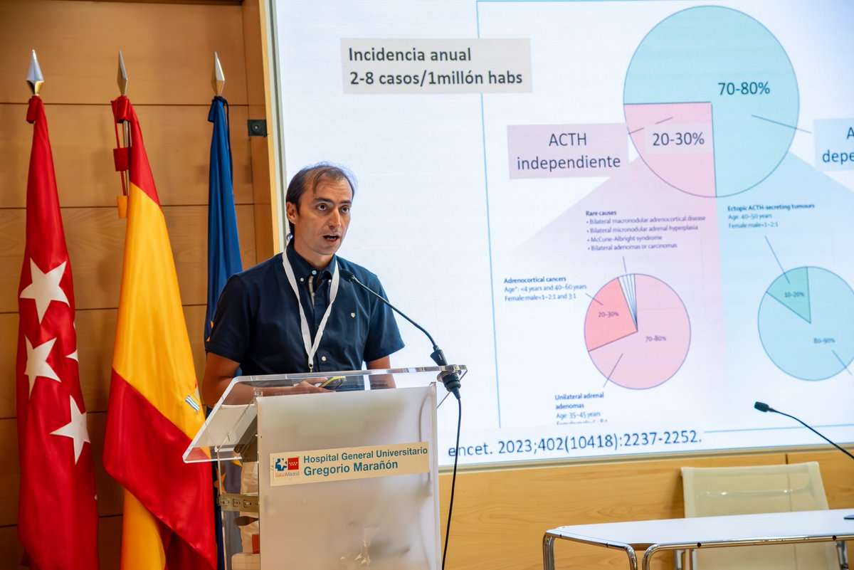 El 13 de junio se celebró en el Hospital Gregorio Marañón la Jornada Multidisciplinar sobre Tumores Neuroendocrinos, Suprarrenales e Hipofisarios, dirigida por los Dres. <a href="/RogelioGCenten1/">Rogelio G Centeno</a> , Laura González Fernández, Amaia Marí Hualde y Javier Ardila Manjarrés. 🏥🧠