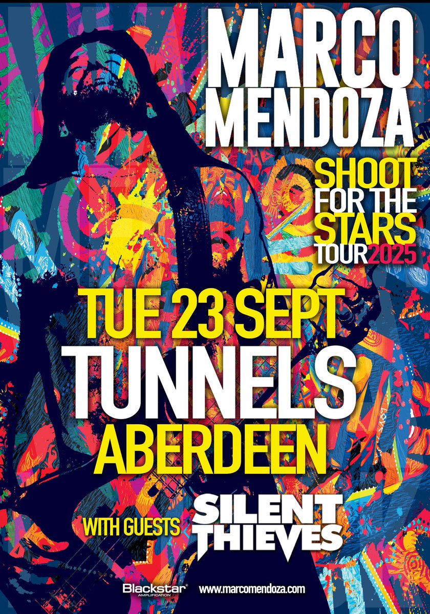 tunnelsaberdeen (@thetunnelsab) on Twitter photo Just Announced > Marco Mendoza
Tunnels
Tue 23 Sep
7pm
14+ 
+ Silent Thieves
Tickets on sale now >ย linktr.ee/tunnelsaberdeenย 
#marcomendoza Just Announced > Marco Mendoza
Tunnels
Tue 23 Sep
7pm
14+ 
+ Silent Thieves
Tickets on sale now >ย linktr.ee/tunnelsaberdeenย 
#marcomendoza