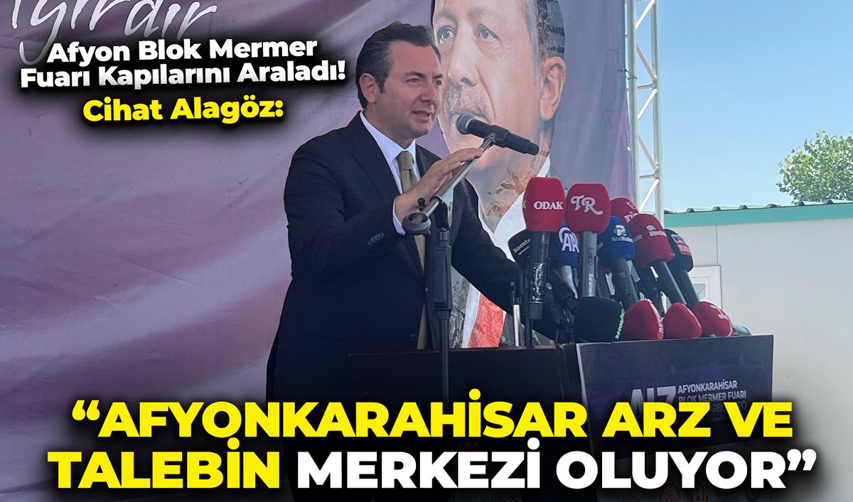 Cihat Alagöz: "Afyonkarahisar Arz ve Talebin Merkezi Oluyor" afyonpostasi.com.tr/cihat-alagoz-a…