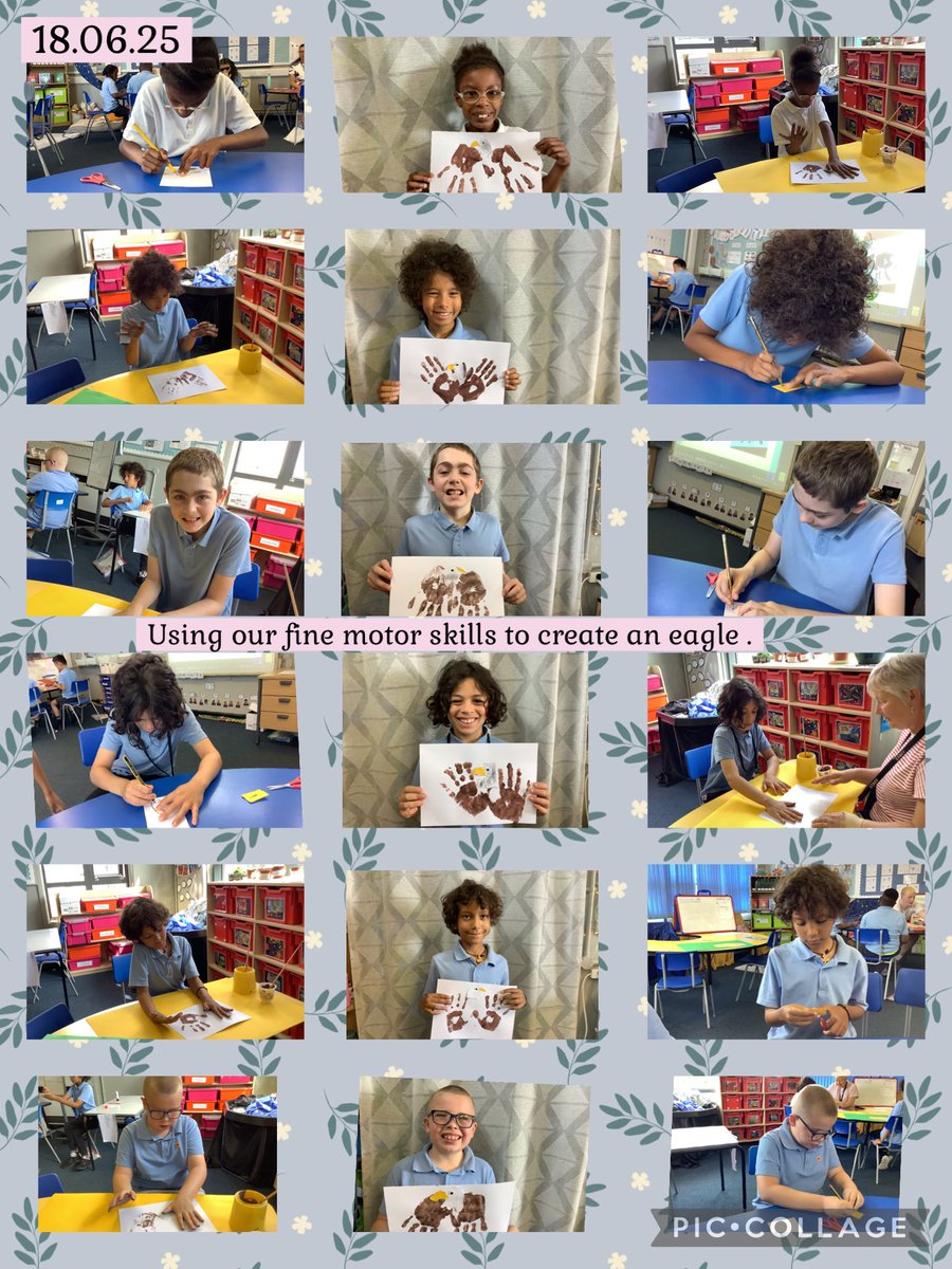 Fine motor skills <a href="/StradbrokePri/">@StradbrokePrimary</a> ✂️🎨🦅