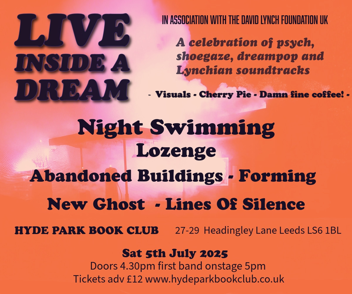 Abandoned Buildings (@abandonedband) on Twitter photo Hi <a href="/marcrileydj/">Marc Riley ⚽️🍺🐳</a> any chance of a shout out for this great little festival at the Hyde Park Book Club <a href="/HPBCLeeds/">Hyde Park Book Club</a> in Leeds on 5th July - some of Yorkshire's finest #shoegaze and #dreampop bands are playing, plus <a href="/nightsswimming/">Night Swimming</a> all the way from Bristol. Cheers! Ben 🍒☕️🦉 Hi <a href="/marcrileydj/">Marc Riley ⚽️🍺🐳</a> any chance of a shout out for this great little festival at the Hyde Park Book Club <a href="/HPBCLeeds/">Hyde Park Book Club</a> in Leeds on 5th July - some of Yorkshire's finest #shoegaze and #dreampop bands are playing, plus <a href="/nightsswimming/">Night Swimming</a> all the way from Bristol. Cheers! Ben 🍒☕️🦉