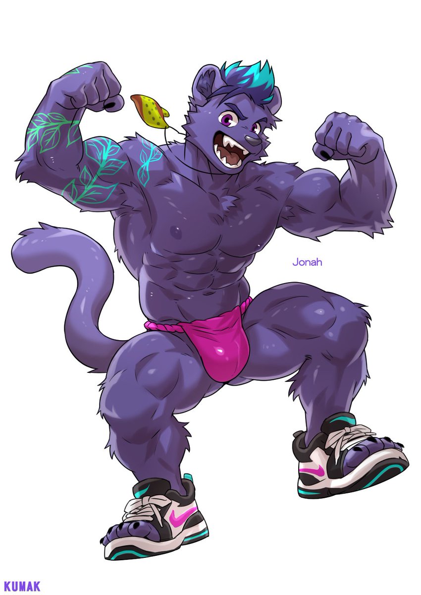 No.20   

Commission for Jonah.  

He's a happy purple black panther.😆