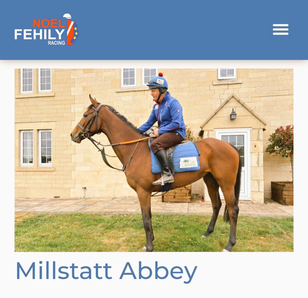 David Crosse (@davidcrosse) on Twitter photo 🔵🟡NOEL FEHILY RACING 🔴⚪
Shares available in 3 very exciting winter horses with classy point form.
Double The Dance <a href="/gl_racing/">Gary & Josh Moore Racing</a>
Millstatt Abbey <a href="/noelwilliams03/">Noel Williams Racing</a>
Recite A Poem <a href="/Harry05Derham/">Harry Derham</a>
Contact👇
🖱Noel@noelfehilyracing.com
☎️07775 920489
Sponsor olivepg.co.uk 🔵🟡NOEL FEHILY RACING 🔴⚪
Shares available in 3 very exciting winter horses with classy point form.
Double The Dance <a href="/gl_racing/">Gary & Josh Moore Racing</a>
Millstatt Abbey <a href="/noelwilliams03/">Noel Williams Racing</a>
Recite A Poem <a href="/Harry05Derham/">Harry Derham</a>
Contact👇
🖱Noel@noelfehilyracing.com
☎️07775 920489
Sponsor olivepg.co.uk