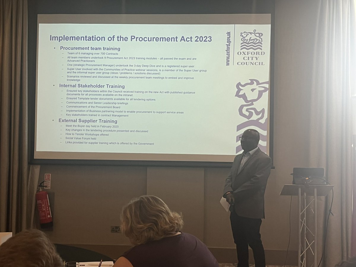 APSE events (@apseevents) on Twitter photo Last speaker before the morning break, is Cllr Chewe Munkonge, from <a href="/OxfordCity/">Oxford City Council</a> here to speak on Oxford City Council’s Procurement Strategy. 👏🏽👏🏽 Last speaker before the morning break, is Cllr Chewe Munkonge, from <a href="/OxfordCity/">Oxford City Council</a> here to speak on Oxford City Council’s Procurement Strategy. 👏🏽👏🏽