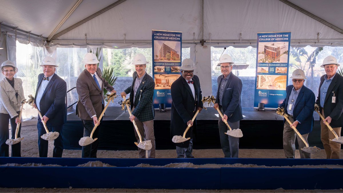 Medical University of South Carolina (MUSC) (@medunivsc) on Twitter photo Big news at MUSC! The <a href="/MUSC_COM/">MUSC College of Medicine</a> has received a historic $50 million anonymous donation, the largest single gift in MUSC’s 200-year history.
Together, we’re building a healthier future and #ChangingWhatsPossible for our state.
Learn more:
musc.co/43ZNKpi Big news at MUSC! The <a href="/MUSC_COM/">MUSC College of Medicine</a> has received a historic $50 million anonymous donation, the largest single gift in MUSC’s 200-year history.
Together, we’re building a healthier future and #ChangingWhatsPossible for our state.
Learn more:
musc.co/43ZNKpi