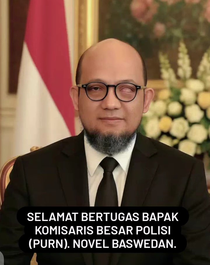 Selamat Bertugas Semoga Istiqomah Pak <a href="/nazaqistsha/">novel baswedan</a>🙏