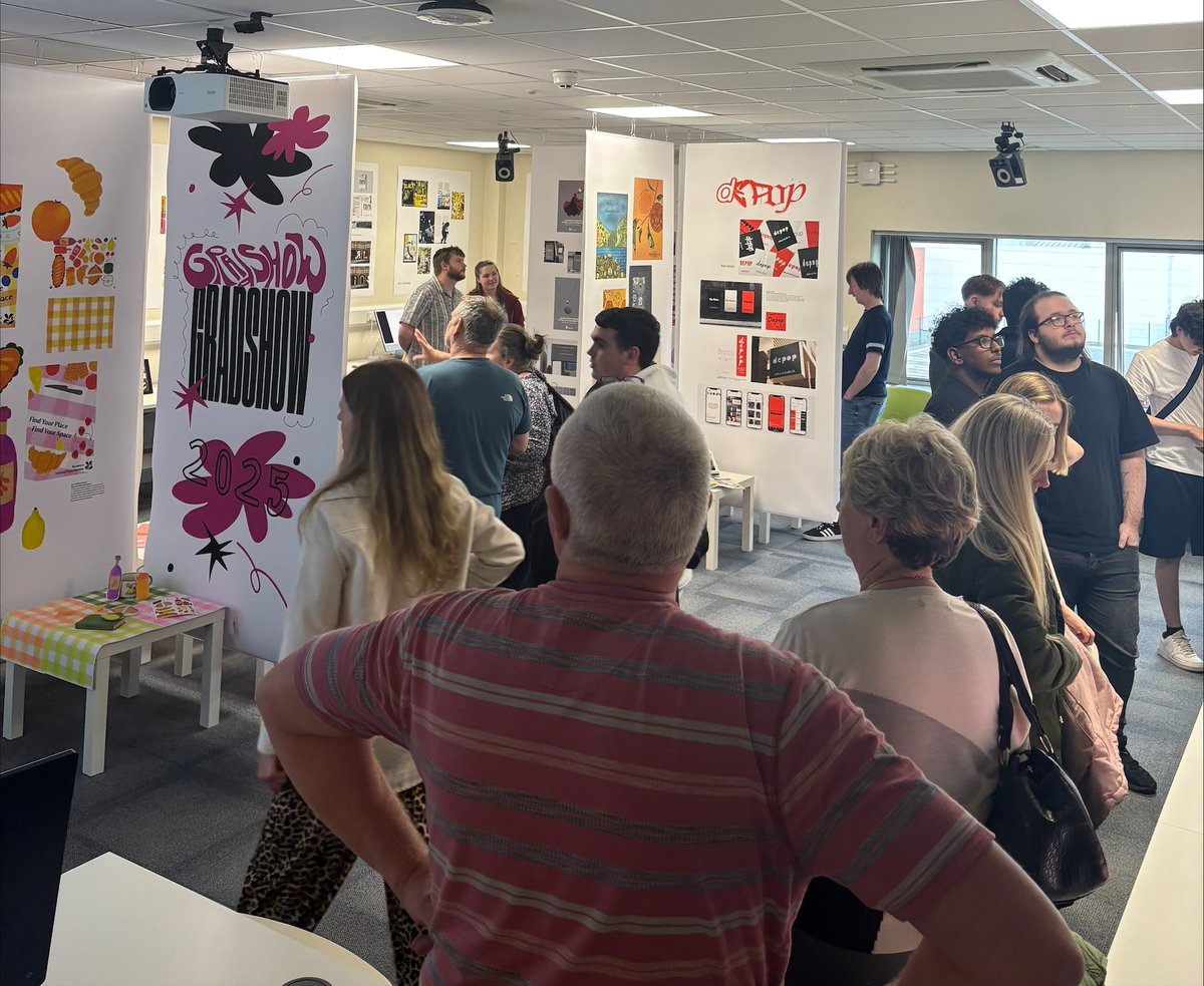 University Campus Oldham (@uc_oldham) on Twitter photo Last week our Graphic Design, Illustration and Games Art degree students showcased their incredible work at our Creative Graduate Show. Fancy taking a look? The exhibition is open by appointment only until the 11th July, please contact ben.atkins@oldham.ac.uk to arrange a visit. Last week our Graphic Design, Illustration and Games Art degree students showcased their incredible work at our Creative Graduate Show. Fancy taking a look? The exhibition is open by appointment only until the 11th July, please contact ben.atkins@oldham.ac.uk to arrange a visit.