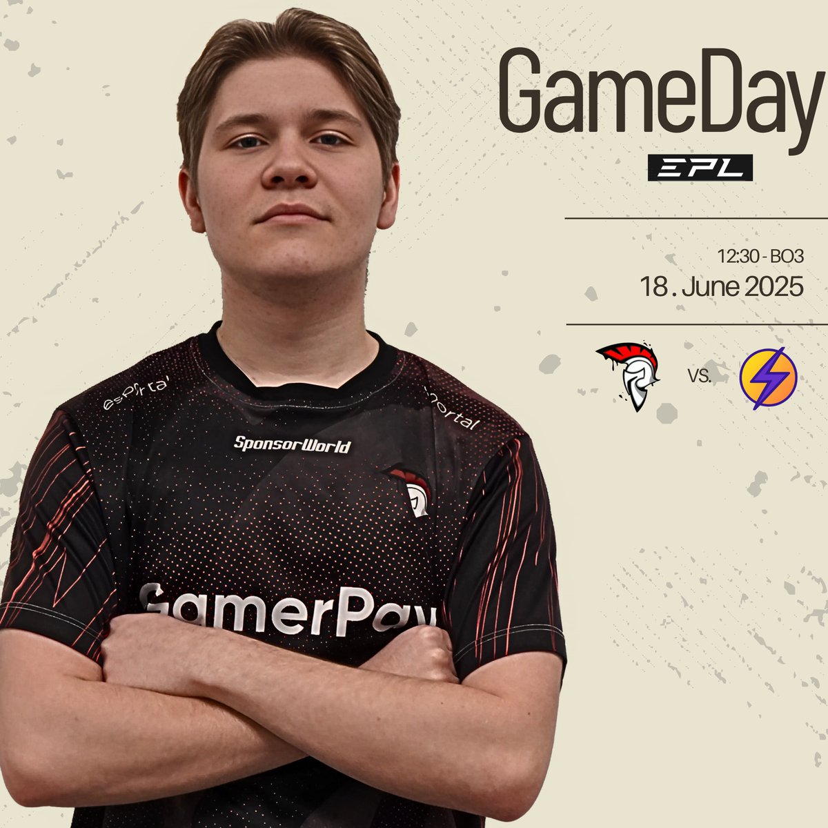 XIESPORTGG's tweet image. Matchday in European Pro League Division 2!
The final playoff spot on the line as we face a rematch vs. @VoltGesports! Last time it took some intense overtimes, but we came out on top 2-1 - let’s make it happen again 💪
📺 Live 12:30 CEST: twitch.tv/eplcs_en2