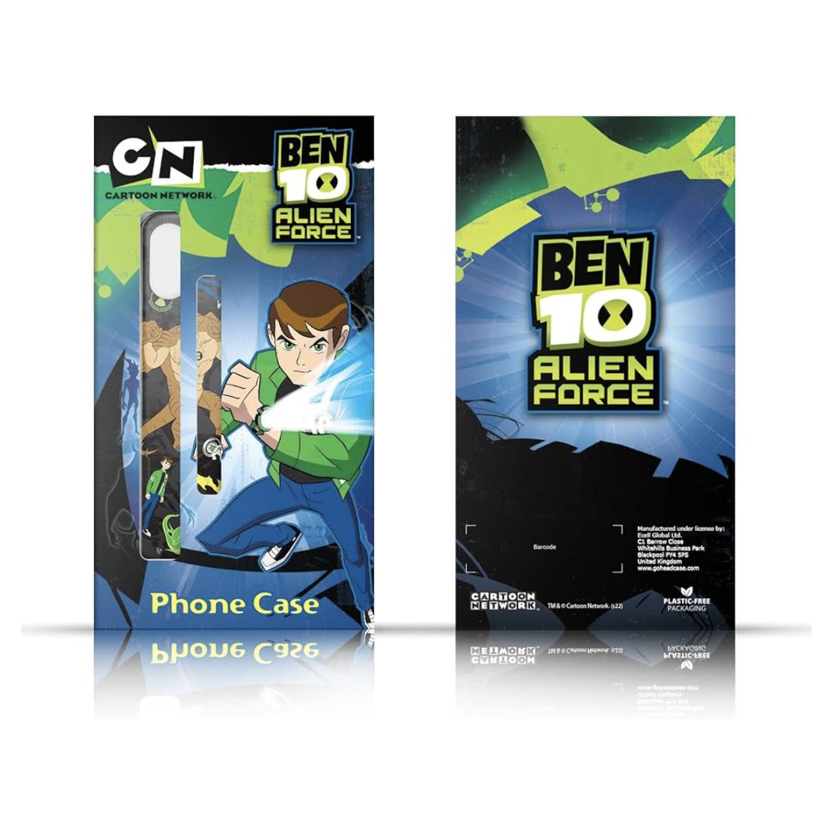 Want an officially licensed Ben 10 phone case? 

Head Case Designs on Amazon has plenty of Ben 10 options, spanning Alien Force, Ultimate Alien, Omniverse, and the reboot!