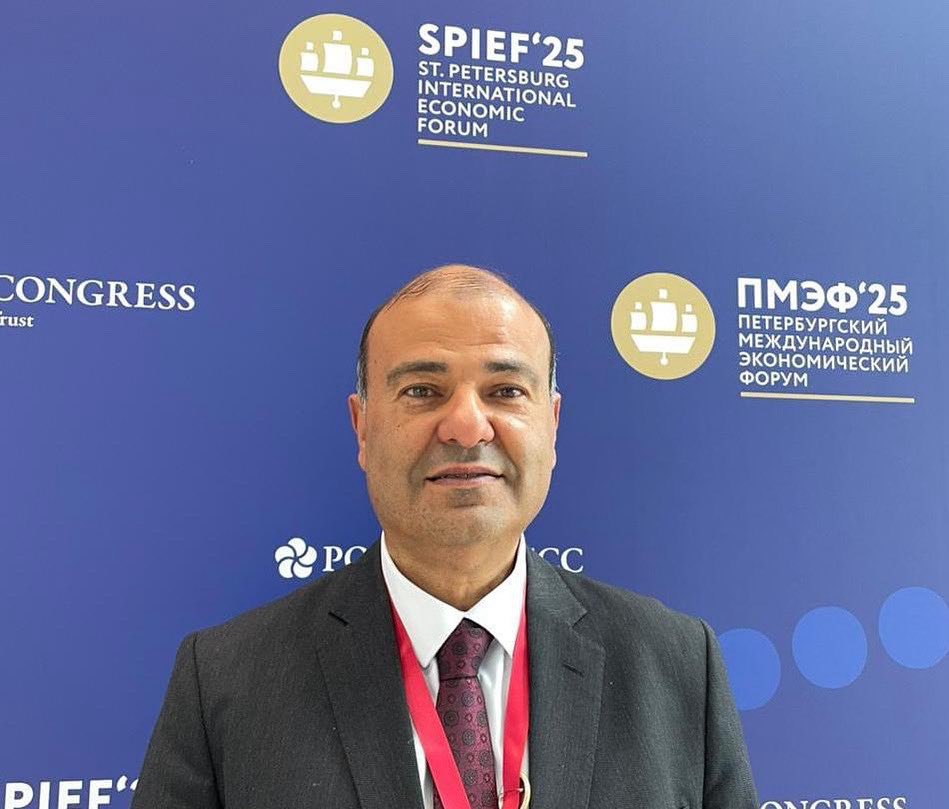 شارك أمين عام اتحاد الغرف العربية، الدكتور خالد حنفي في أعمال منتدى سانت بطرسبرغ الاقتصادي الدولي الثامن والعشرين (SPIEF 2025)، الذي يعقد تحت رعاية وحضور الرئيس الروسي فلاديمير بوتين خلال الفترة من 18 إلى 21 يونيو 2025 في سانت بطرسبرغ- روسيا، وبحضور عدد بارز من قادة دول العالم
