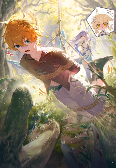 "..𝗦𝗸𝗶𝗿𝗸! 𝗜 𝗱𝗼𝗻'𝘁 𝗻𝗲𝗲𝗱 𝘁𝗵𝗶𝘀 𝗸𝗶𝗻𝗱 𝗼𝗳 𝘁𝗿𝗮𝗶𝗻𝗶𝗻𝗴!" Try Skirk in game now #GenshinImpact #FightLikeSkirk #GenshinlmpactXbox