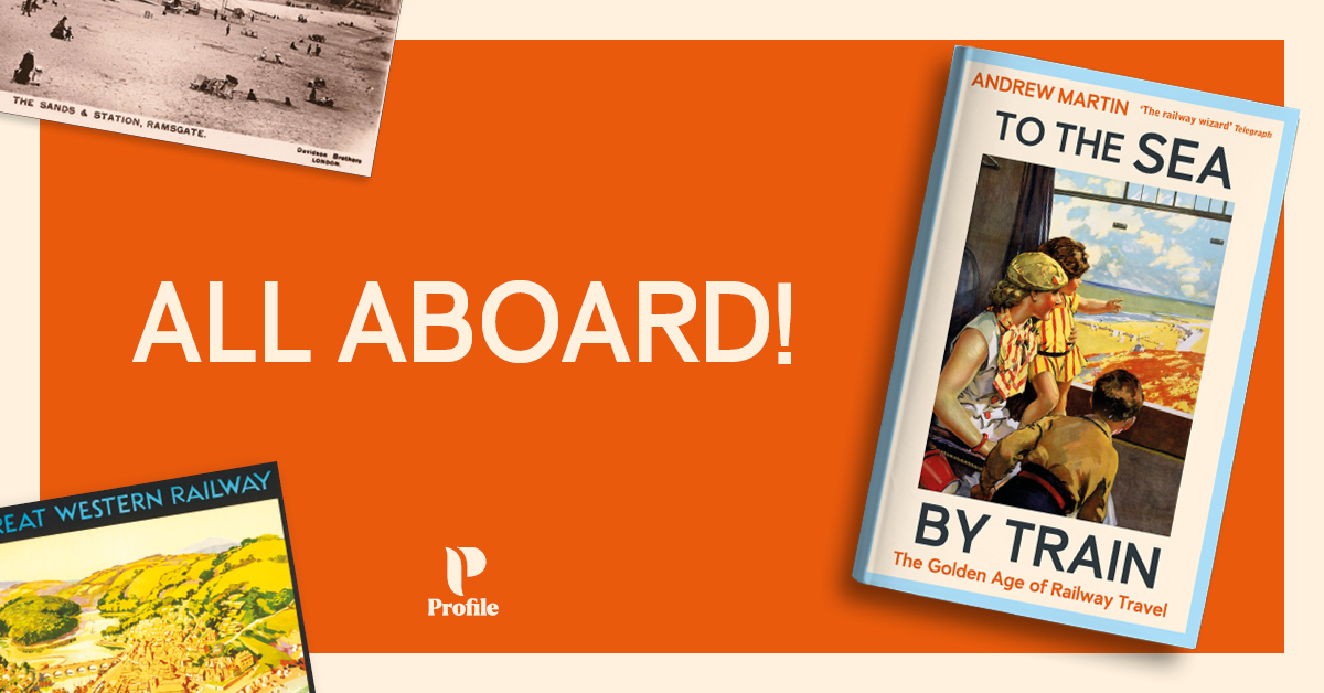 Andrew Martin provides a delightful journey through coastal resorts, vintage posters, and rail nostalgia 🚂

#ToTheSeaByTrain lands on the 31st July! 

Preorder your copy here: tinyurl.com/ToTheSeaByTrain