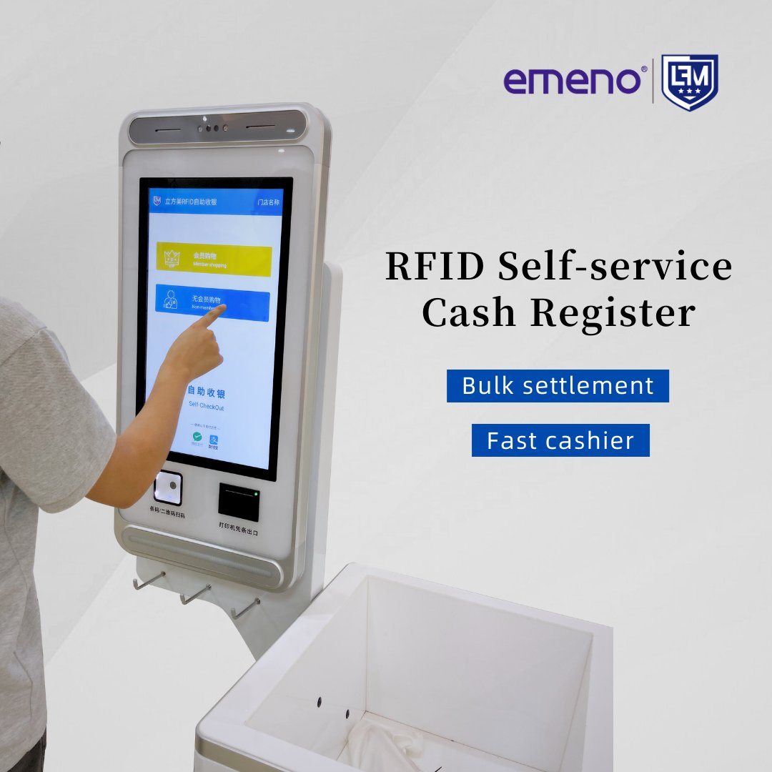 Revolutionize Your Checkout Experience with RFID Self - service Cash Register!

It's a fast cashier solution that saves you time and effort. Say goodbye to waiting and hello to a seamless, efficient shopping checkout process!