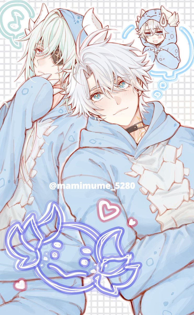 まみむめ (@mamimume_5280) on Twitter photo おそろいパジャマ
 #phainaxa   #ファイアナ おそろいパジャマ
 #phainaxa   #ファイアナ