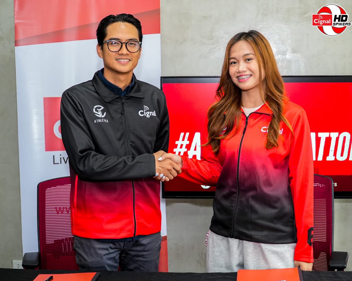 tmawesoment's tweet image. SIGNED, SEALED, AND STAYING ✍️

2024–25 PVL All-Filipino Rookie of the Conference Ishie Lalongisip is here to stay with Team Awesome after signing a three-year contract extension with the team!

#AwesomeNation #Cignal #PVL2025
📸 FB