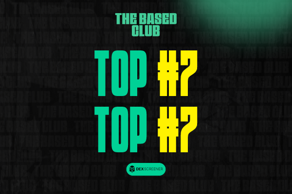 thebasedclub's tweet photo. $THE BASED holds strong. Top#7 on DexScreener secured.
https://t.co/RK1q4xXOqZ https://t.co/HyMtrUvXCe