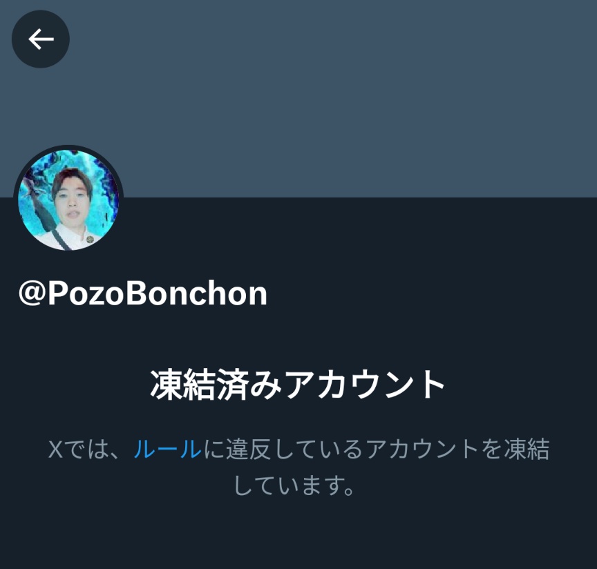 まめ(@PozoBonchon )が凍結