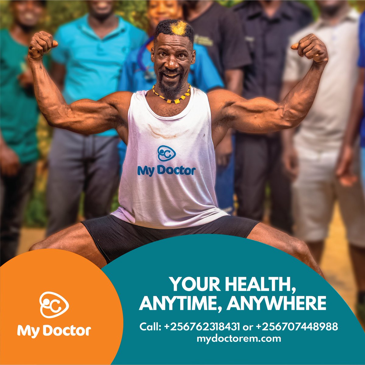 MyDoctorNow's tweet image. Strength meets healthcare!
Just like staying physically strong, your health deserves attention anytime, anywhere. @MyDoctorNow brings professional medical services directly to you.
Visit mydoctorem.org or call +256762318431 or +256707448988.
#MyDoctor
