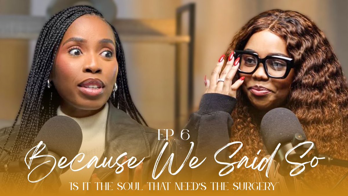 Maybe It *Is* The Soul That Needs The Surgery. | #BecauseWeSaidSoPod youtu.be/e7SCYbs6mYQ?si… via <a href="/YouTube/">YouTube</a>