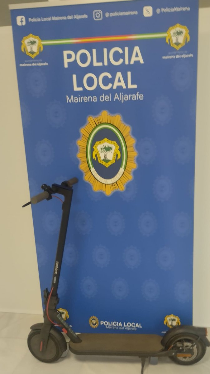 A ver si seguimos en racha y encontramos a la persona que le falta este #VMP estacionado estos días frente a Metromar. Estaba aparcado sin método de sujección. Gracias a una persona <a href="/gentemaravillo2/">gentemaravillosa</a> que lo detectó y lo trajo a nuestras dependencias.