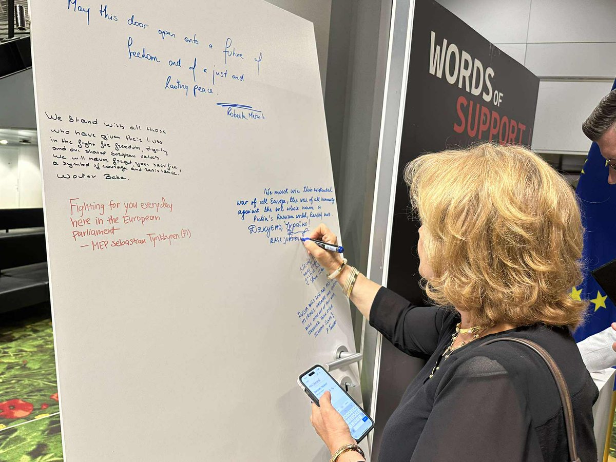 Rasa Juknevičienė (@rjukneviciene) on Twitter photo Thank you to my colleague <a href="/OndrejKolar6/">Ondřej Kolář</a> for organizing "Displays of Horror" at <a href="/Europarl_EN/">European Parliament</a> in Strasbourg.
A powerful exhibition revealing the brutal impact of Russia’s war in Ukraine and the resilience of its people.
Open all plenary week. 🇺🇦 Thank you to my colleague <a href="/OndrejKolar6/">Ondřej Kolář</a> for organizing "Displays of Horror" at <a href="/Europarl_EN/">European Parliament</a> in Strasbourg.
A powerful exhibition revealing the brutal impact of Russia’s war in Ukraine and the resilience of its people.
Open all plenary week. 🇺🇦