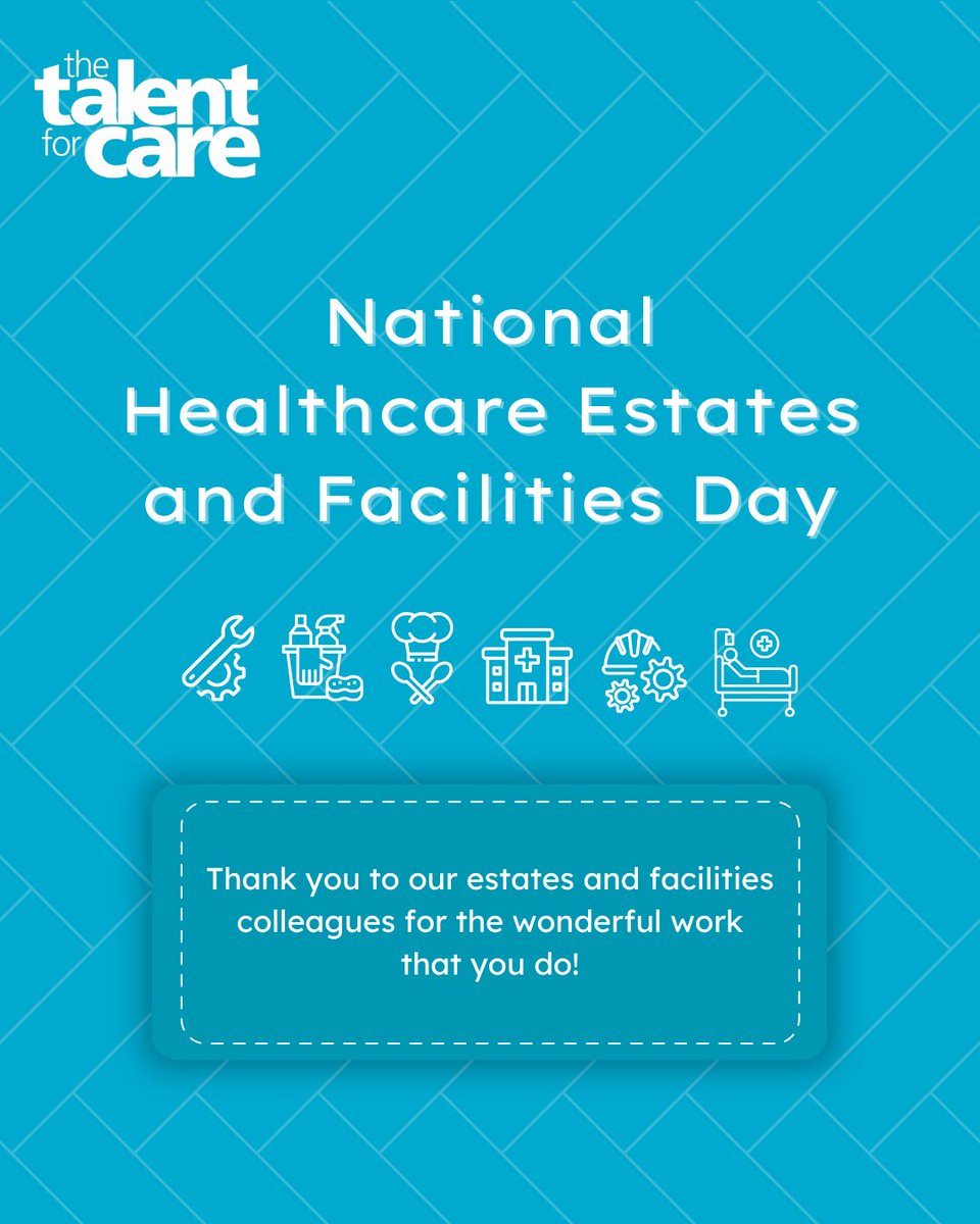 esneft_talent's tweet image. On National Healthcare Estates and Facilities Day, we want to thank all of our hardworking estates and facilities colleagues at ESNEFT and across the NHS 💙
#HealthEFMDay #NHSCareers