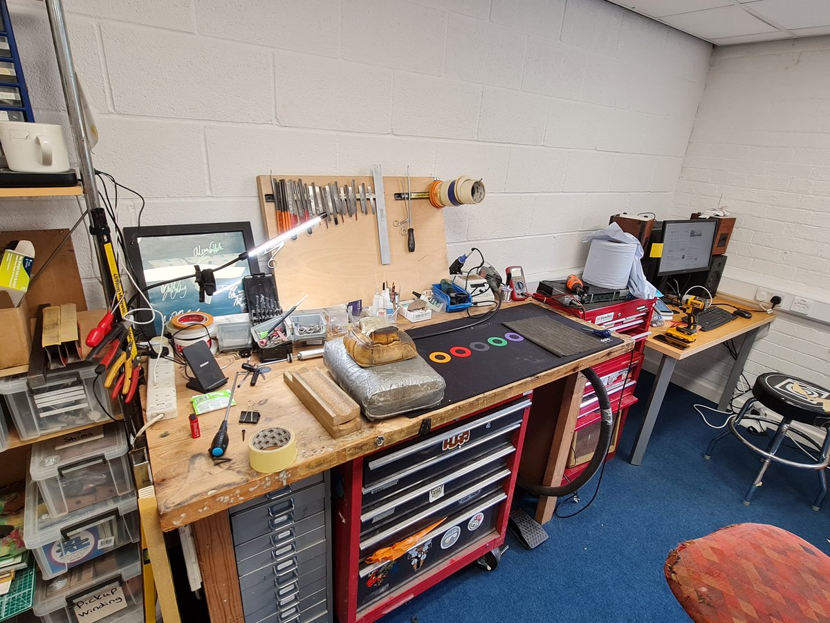 New (temporary) workshop, all 3 of us chomping at the bit to crack on!
New address:
Unit 5, St Mary’s Industrial Park
Talbot Road
Hyde
SK14 4HN
Booking in calendar is open, 
phone number is the same:
0161 877 4962
opening times:
Tues to Sat 09.30 to 5.30