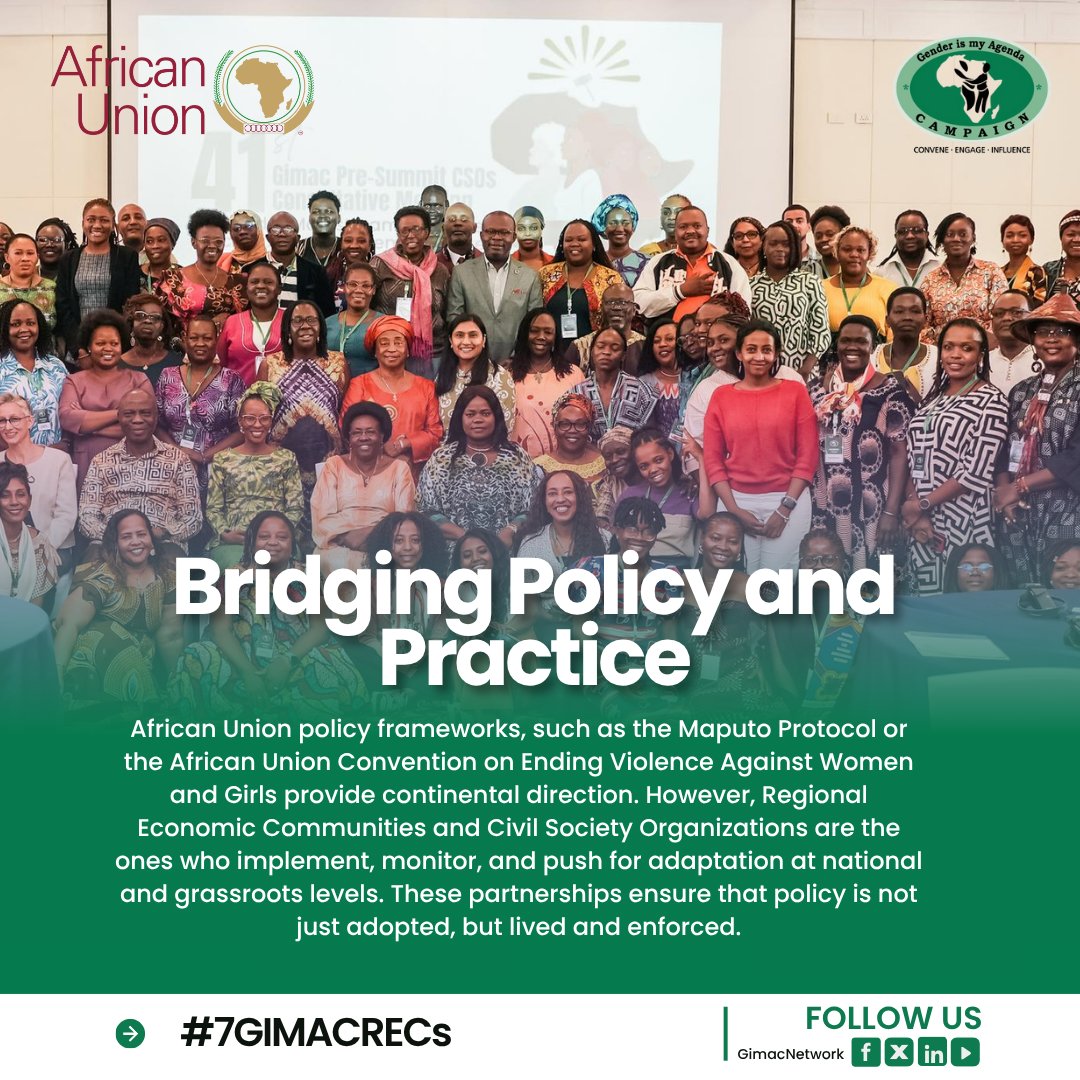 It's time for bold action. We must take ownership of Africa’s future—no one else will build it for us. Africans must lead the way. The #7GIMACRECs convening is our platform to rethink, re-strategize, and drive the change we aspire to see.