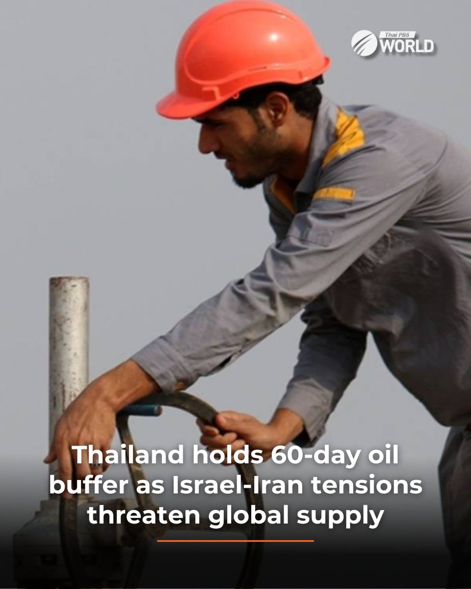 Thailand is closely monitoring the ongoing conflict between Israel and Iran, as global oil prices rise markedly. Domestic reserves would last for 60 days, should tensions escalate further, according to Veerapat Kiatfuengfoo, Deputy Permanent Secretary and Spokesperson for the