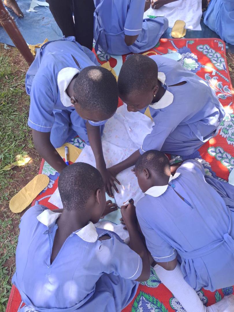 Smart Girls Uganda (@smartgirlsug) on Twitter photo With funding from <a href="/sfoundation/">Siemens Foundation</a> and <a href="/LMU_Muenchen/">Universität München</a>, we conducted a pilot research activity to explore the feasibility of producing and using reusable sanitary pads. With funding from <a href="/sfoundation/">Siemens Foundation</a> and <a href="/LMU_Muenchen/">Universität München</a>, we conducted a pilot research activity to explore the feasibility of producing and using reusable sanitary pads.