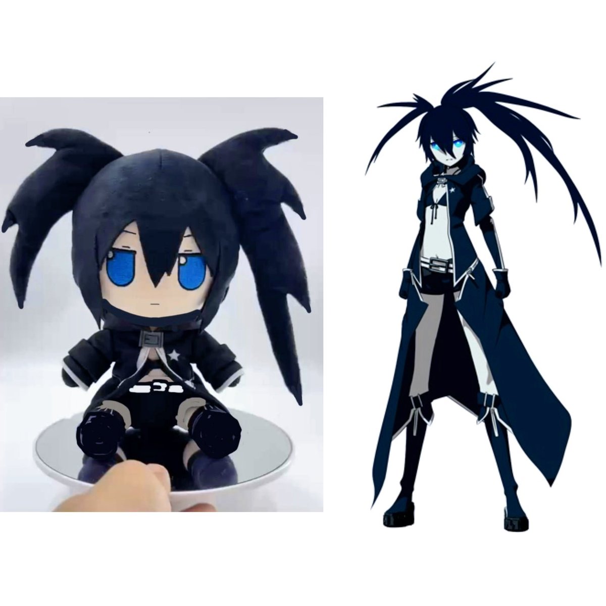 zjzhenlizi's tweet image. 我跟朋友们和BRS粉丝一起组团定制的BRSfumo，我绘制了娃娃设计稿，目前娃娃还在修改中，期待与BRSfumo的见面！^^
#ブラックロックシューター #同人 
#blackrockshooter #huke #BRS