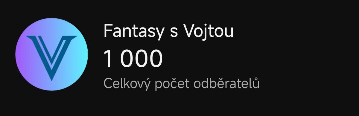 1000 odběratelů na YouTube! 🤩

Díky moc všem za sledování a těšíme se na novou sezónu.
Bude to zase větší než tu minulou 💪