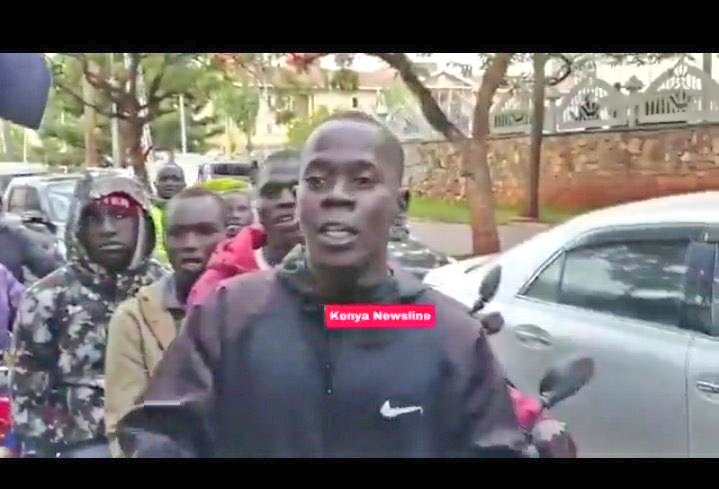 Kenya Premier League referee amongst goons attacking protestors in Nairobi