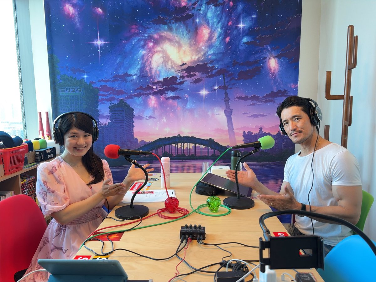 kotobarista's tweet photo. 収録だん@茅場町🌤️

シンガーソングドクターMimmyの咲かせて！『Heart♡Rock Radio 』

小山貴弘さんはシンガーソングライター。色香漂う歌声、楽曲は映画のワンシーンのようにロマンティックでドラマティックな世界へと導いて行く。美しい日本語とキャッチーなメロディで聴く人々を魅了します😎 https://t.co/mgghIKJZcm