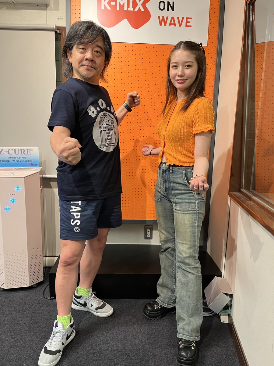 kmix_move's tweet photo. 📻K-MIX MOVE ON💕
鬼さん＆ひかりんちょコンビの水曜日👹👸

今日のテーマは『夢中になってます♡ で ワイワイ♪』

あなたが今「夢中になっていること」を教えてください！

💌move@kmix.jp
https://t.co/XNMiRxofOt

#kmixmove #kmix https://t.co/RnUJ7rHyce