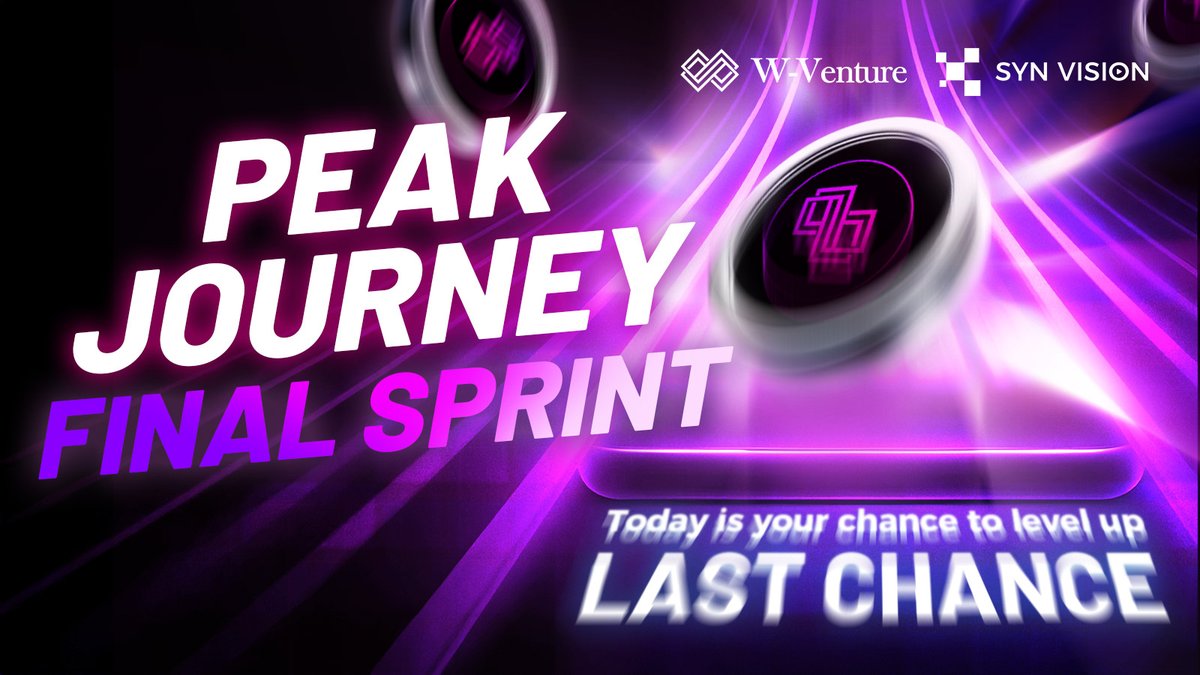 📢 [Journey to the Top - The Final Sprint] 🔥
🚀 Only the final window of time remains! The global node battle for the final acceleration!

💎 Become a node = Make the identity leap!
🛡 Glory is reserved for those who act!
📈 Today is your last chance to advance to the top!