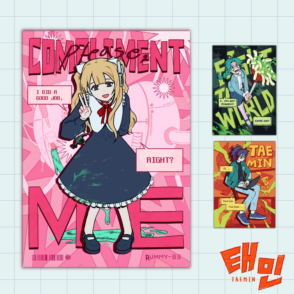 #RT + #팔로우 = 추첨 입장권 증정!

✧₊°✨문구전 23 일산 이벤트🪐*. ✩

문구&amp;일러스트 페어 문구전에
참가하시는 태민 작가님•*¨*•.¸¸🛸

𝗜𝗻𝘀𝘁𝗮𝗴𝗿𝗮𝗺 ‣ @ taemin__art

🎟행사 상세 정보 『 comicw.co.kr/s/dycs 』

#문구전 #코믹월드 #7코