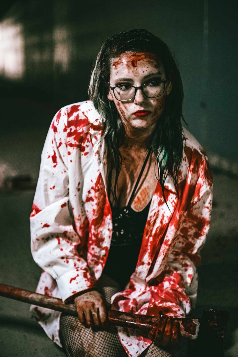 hexxedundead's tweet photo. I need ideas for another bloody themed photoshoot…
#horror #horrorfanatics #fakeblood #horrormovie #bloodyphotoshoot #horrorthemedphotoshoot https://t.co/ItQVM3LhUZ