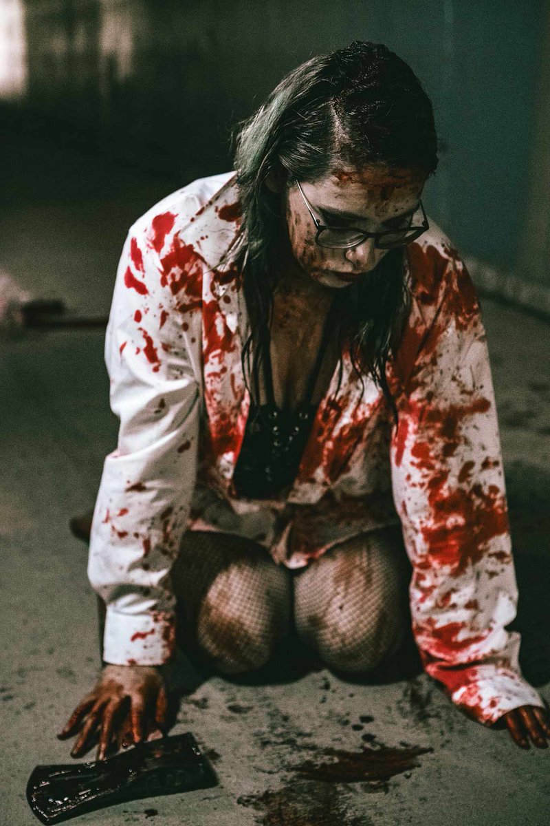 hexxedundead's tweet photo. I need ideas for another bloody themed photoshoot…
#horror #horrorfanatics #fakeblood #horrormovie #bloodyphotoshoot #horrorthemedphotoshoot https://t.co/ItQVM3LhUZ