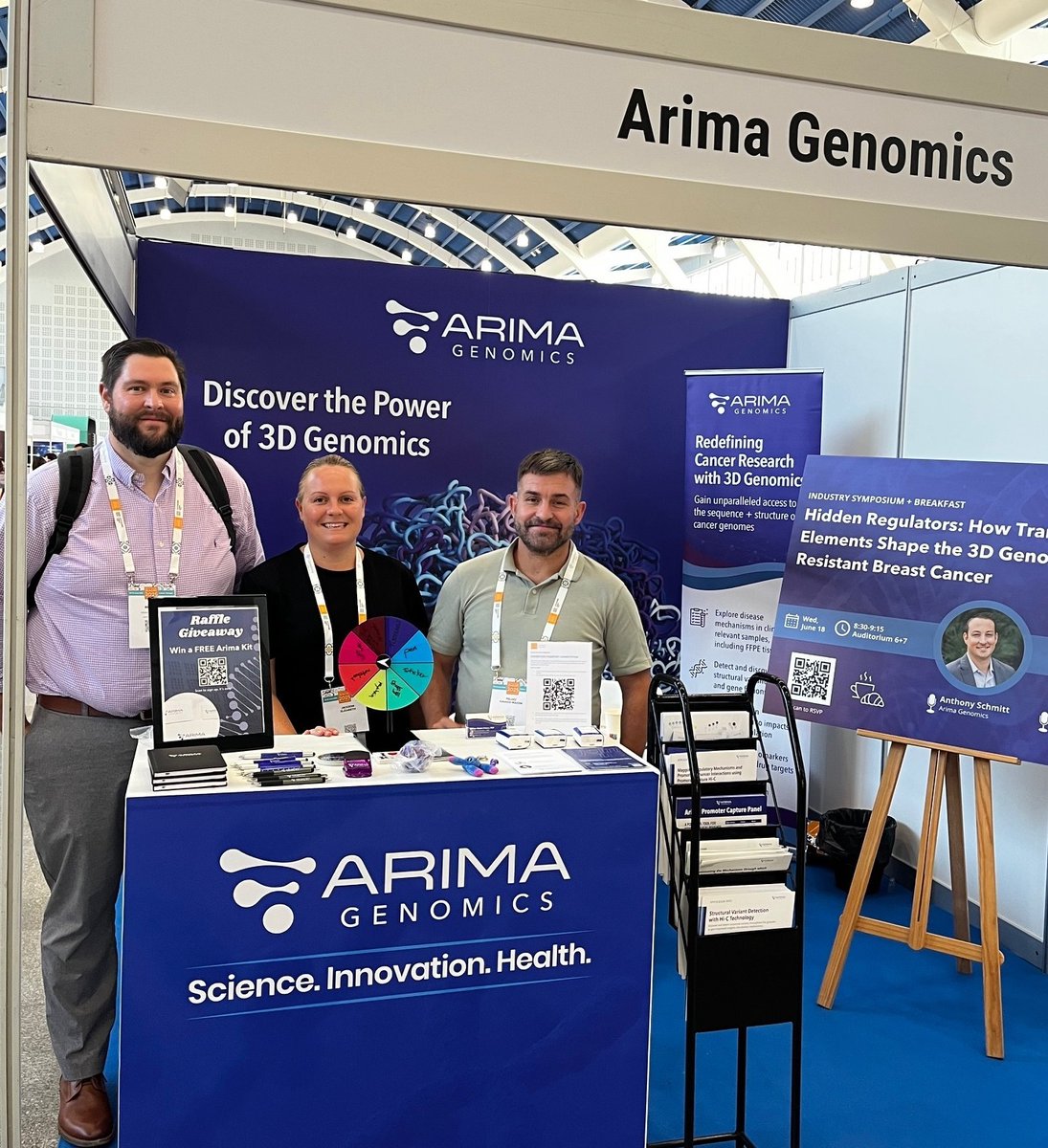 Arima Genomics (@arimagenomics) on Twitter photo Are you at #EACR2025? Our Breakfast Symposium starts in 1 hour! Hear from <a href="/aachinger/">Joanna Achinger-Kawecka</a> how transposable elements are reactivated in drug-resistant breast cancer and their unexpected role as regulatory enhancers. Coffee and pastries will be served!
We are also at Booth #36. Today's Are you at #EACR2025? Our Breakfast Symposium starts in 1 hour! Hear from <a href="/aachinger/">Joanna Achinger-Kawecka</a> how transposable elements are reactivated in drug-resistant breast cancer and their unexpected role as regulatory enhancers. Coffee and pastries will be served!
We are also at Booth #36. Today's