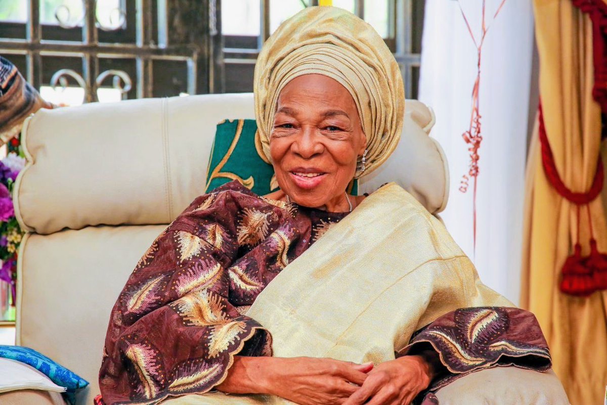 Today marks one year since our beloved mother, grandmother, and great-grandmother, Chief (Mrs.) Florence Saraki, passed away.

Mama, we miss you every single day.

We pray that you continue to rest peacefully with the angels, in the bosom of your Lord and Creator.