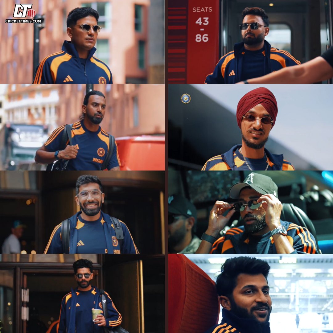 Team India has reached Leeds for the 1st Test 👊🏏

📸: BCCI

#Cricket #ShubmanGill #klrahul #RishabhPant #ENGvIND
