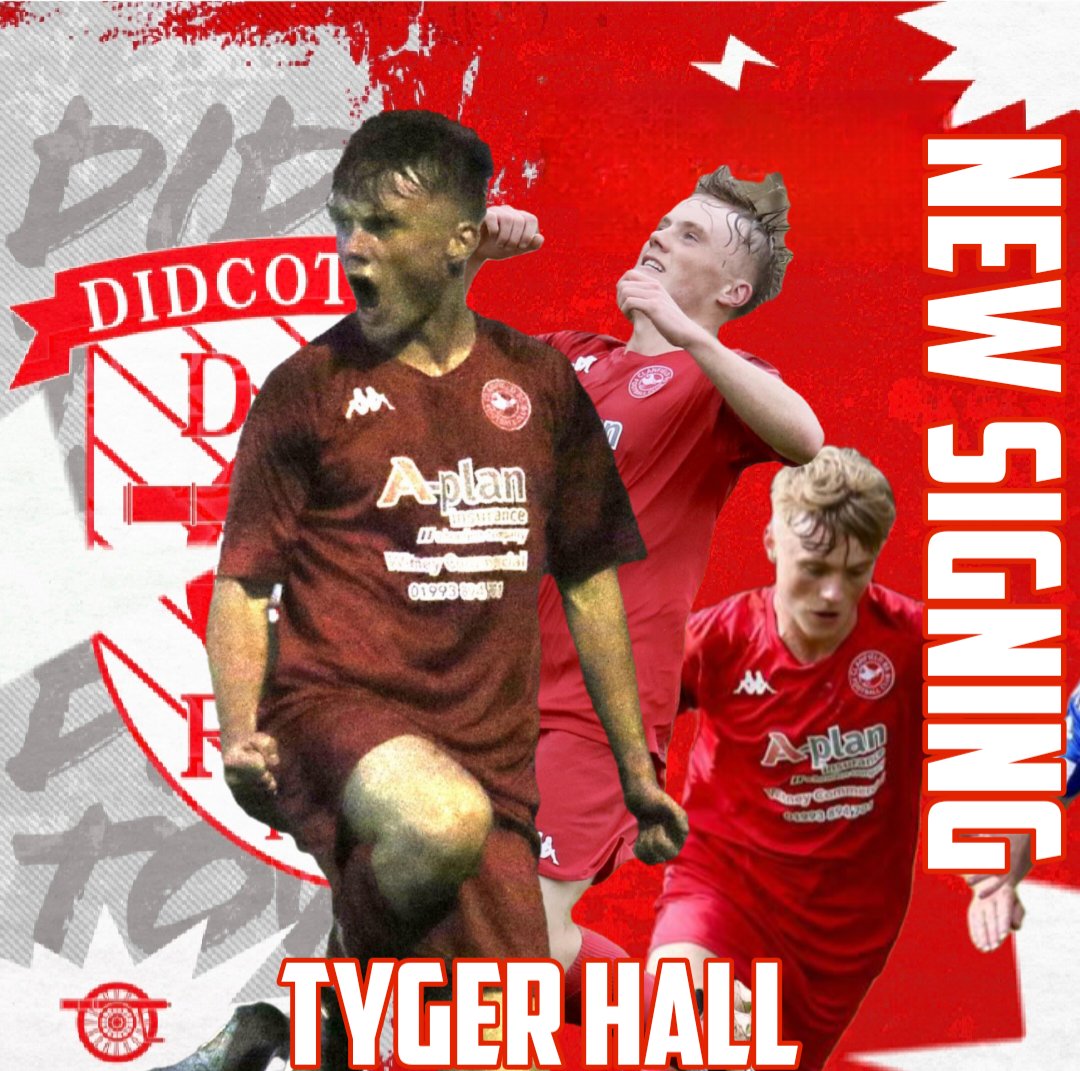 Didcot Town are delighted to welcome striker Tyger Hall to the Loop Meadow Stadium. 

21-year-old Tyger joins Didcot from Clanfield 85 after scoring 30 goals in 41 appearances last season, helping the side to a third place finish in the Hellenic League Division One. 

The striker