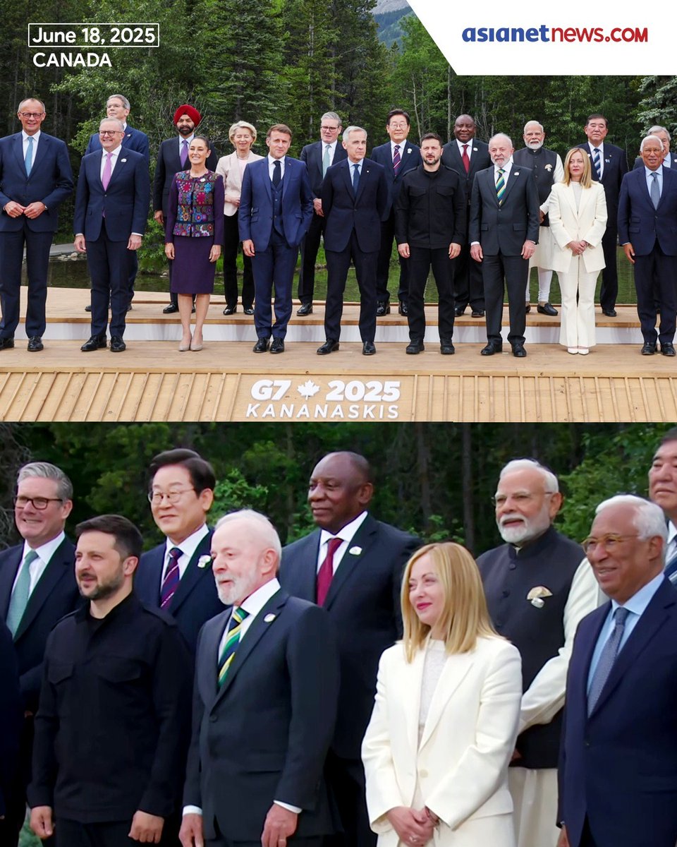 Prime Minister Narendra Modi participated in the outreach session of the 51st G7 Summit in Kananaskis, Canada, where he engaged with several world leaders on global and regional issues. On the sidelines, he held important bilateral meetings with Italian PM Giorgia Meloni, South