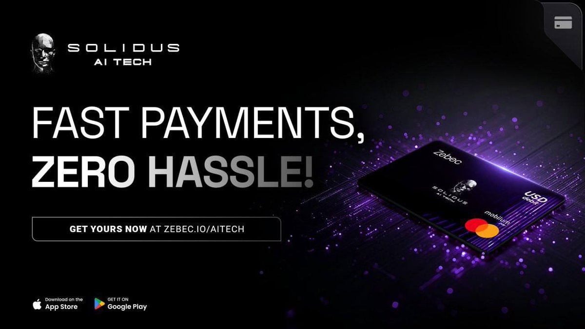 🌟 Fast Payments, Zero Hassle!

The AITECH Debit Card offers speed and global freedom. Activate it in just 30 seconds and use it in 138 countries via Visa and Mastercard.
 
Tap. Pay. Done.

💳 Get yours: zebec.io/aitech
