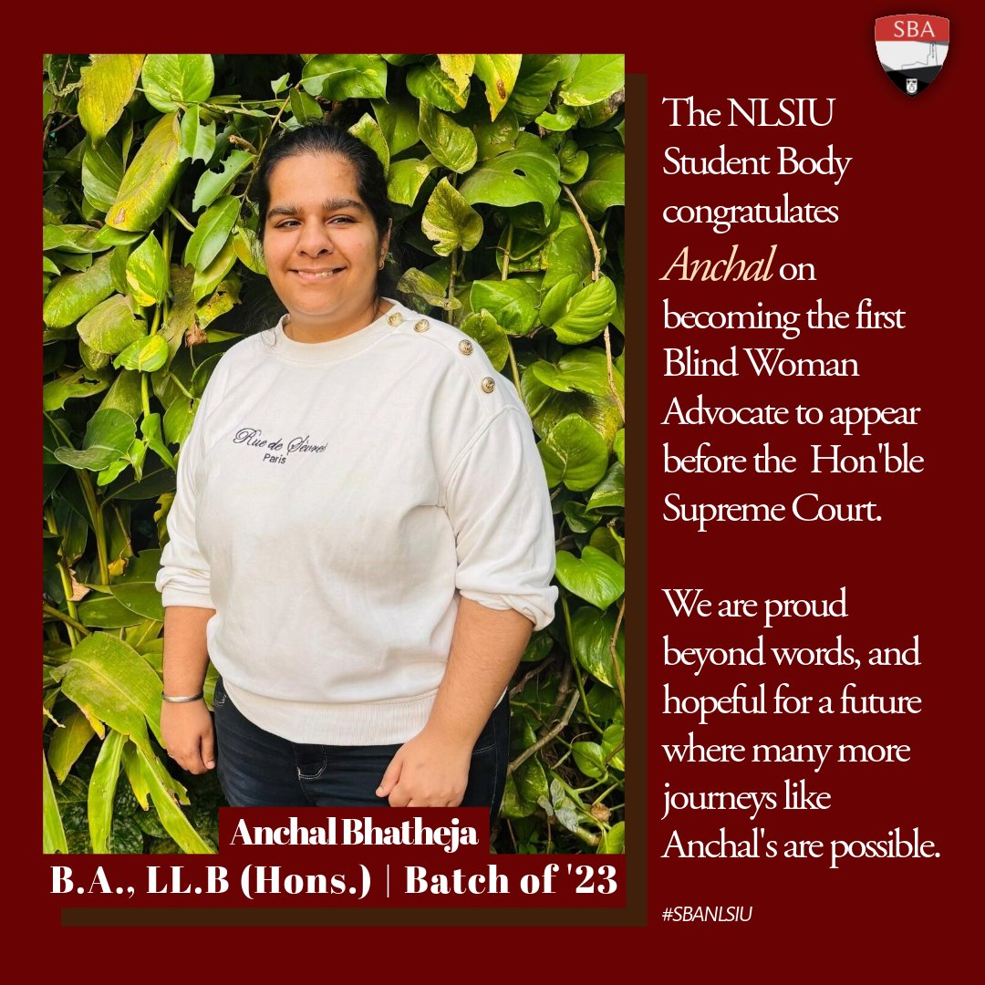 Student Bar Association, NLSIU Bangalore tweet media