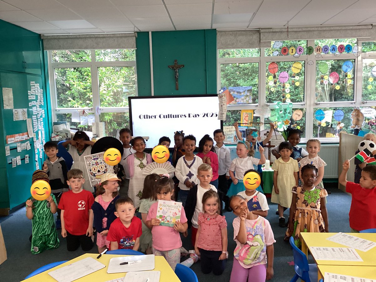 StMaryB17's tweet image. Reception had a wonderful time sharing their cultures with each other on Monday ! Thank-you Mrs Snios for organising ! #RRSA #Art2 All children have these rights (this is our job)   #Art7 I have a right to a name and to belong to a country #Art8 I have a right to an identity